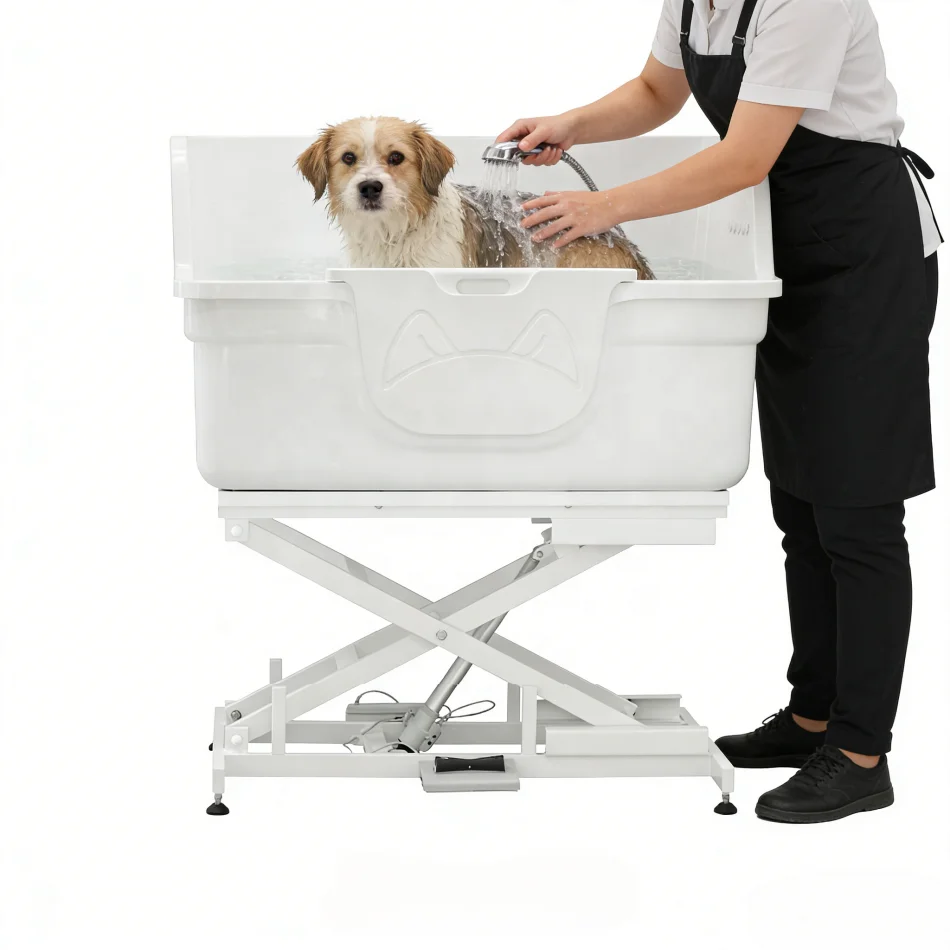 Free Delivery USMILEPET Hot Selling Acrylic Electric Pet Bathtub with Lift Safe-Access Safe-Access Pet Bathtub with Door for Pet
Free Delivery USMILEPET Hot Selling Acrylic Electric Pet Bathtub with Lift Safe-Access Safe-Access Pet Bathtub with Door for Pet