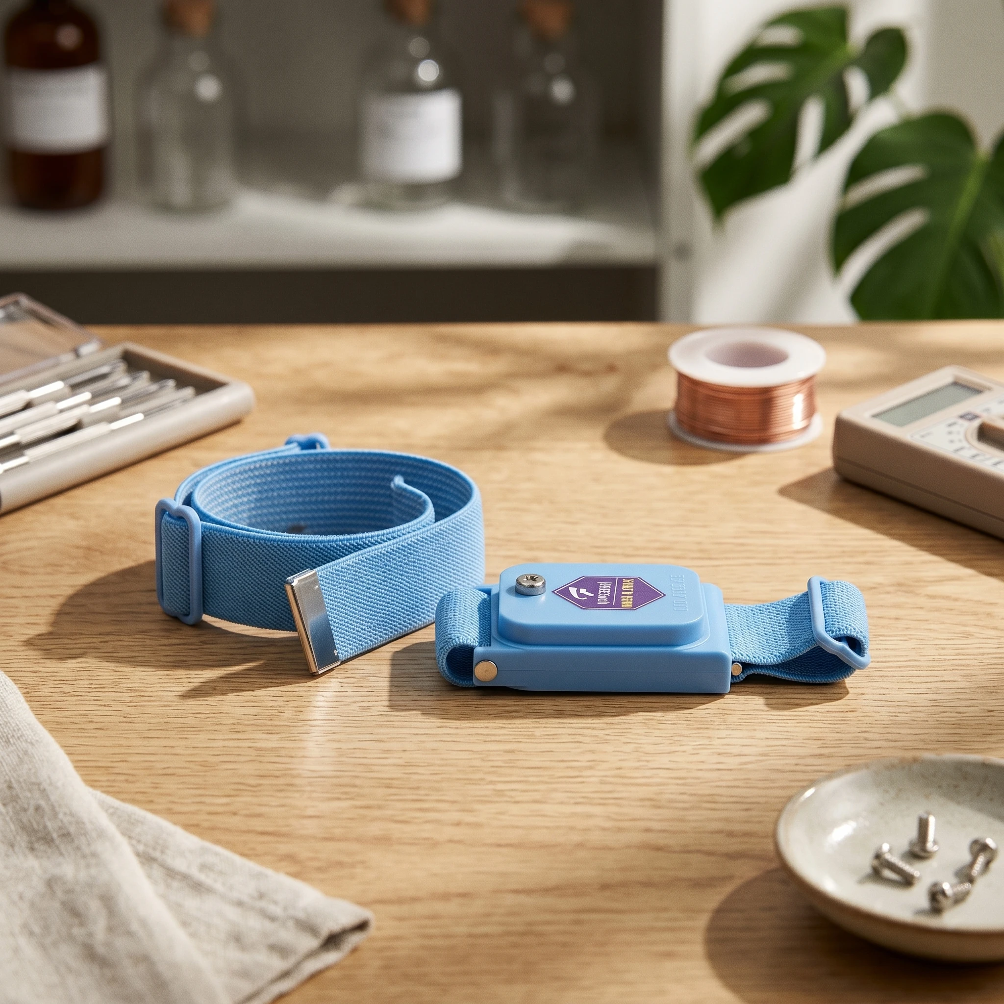 Wireless Static-Neutralizing-Static Wrist Strap Lightweight Cordless ESD Wristband Cordless Antistatic Band Reusable
Wireless Static-Neutralizing-Static Wrist Strap Lightweight Cordless ESD Wristband Cordless Antistatic Band Reusable