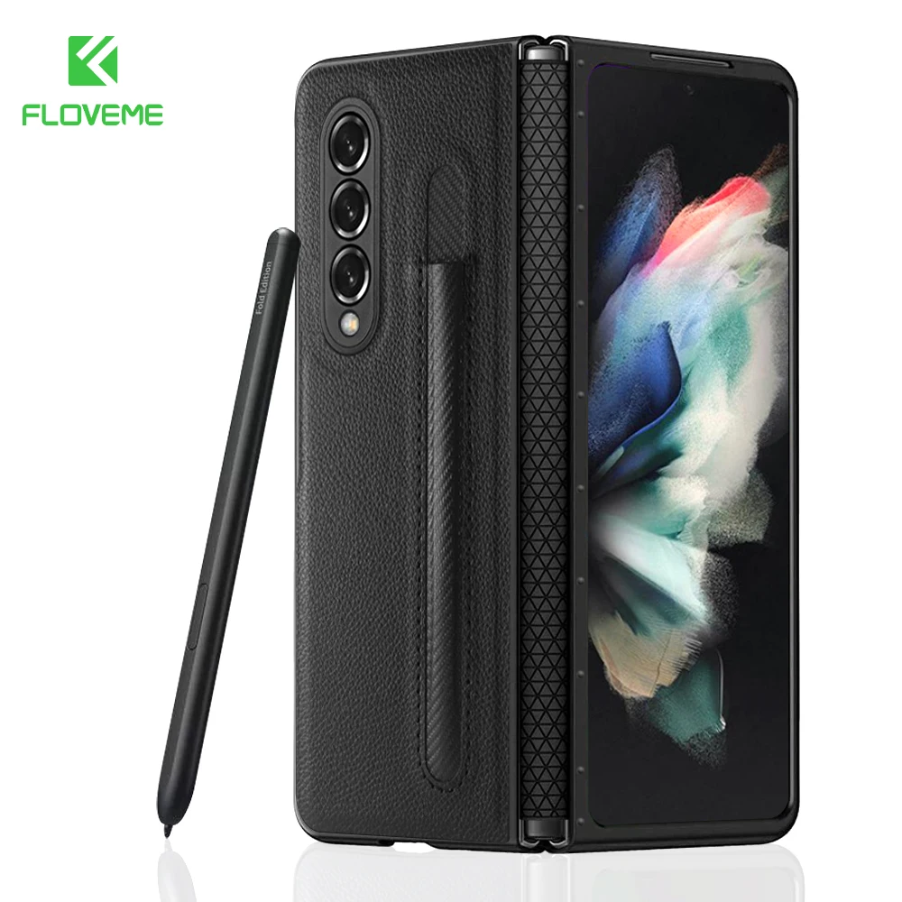 Складной кожаный чехол FLOVEME для Samsung Galaxy Z, Складывающийся в 4 раза, Складывающийся чехол для телефона с S-образным слотом для стилуса, Складывающийся кожаный чехол для Fold3, Fold4
Складной кожаный чехол FLOVEME для Samsung Galaxy Z, Складывающийся в 4 раза, Складывающийся чехол для телефона с S-образным слотом для стилуса, Складывающийся кожаный чехол для Fold3, Fold4