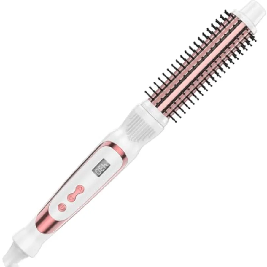 Thermal Brush Curling Iron Volumizing Heated Round Brush Ceramic Tourmaline Heated Hot, Multifunctional Styler Curling Wand
Thermal Brush Curling Iron Volumizing Heated Round Brush Ceramic Tourmaline Heated Hot, Multifunctional Styler Curling Wand