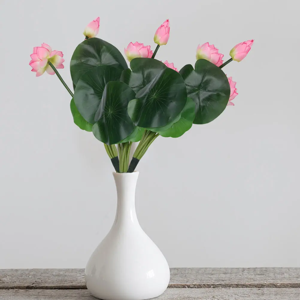 3pcs Lifelike Lotus Flowers Decorative Silk Artificial Flower Adornments Home Room Store Decorationfade Resistant
3pcs Lifelike Lotus Flowers Decorative Silk Artificial Flower Adornments Home Room Store Decorationfade Resistant