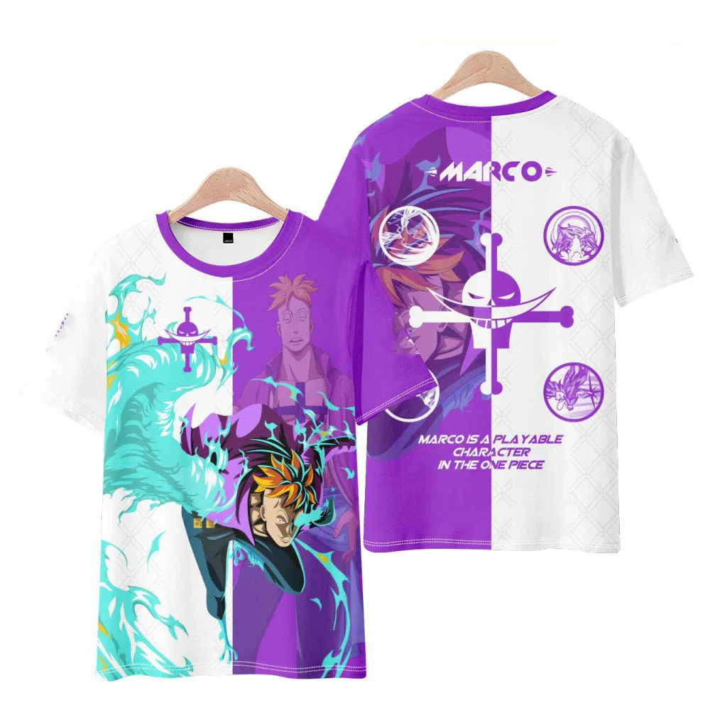 One Piece Peripheral Clothing, Frozolona Men's Short-sleeved T-shirt, Anime Summer Teenagers' Printed Trendy Pain Clothes
One Piece Peripheral Clothing, Frozolona Men's Short-sleeved T-shirt, Anime Summer Teenagers' Printed Trendy Pain Clothes