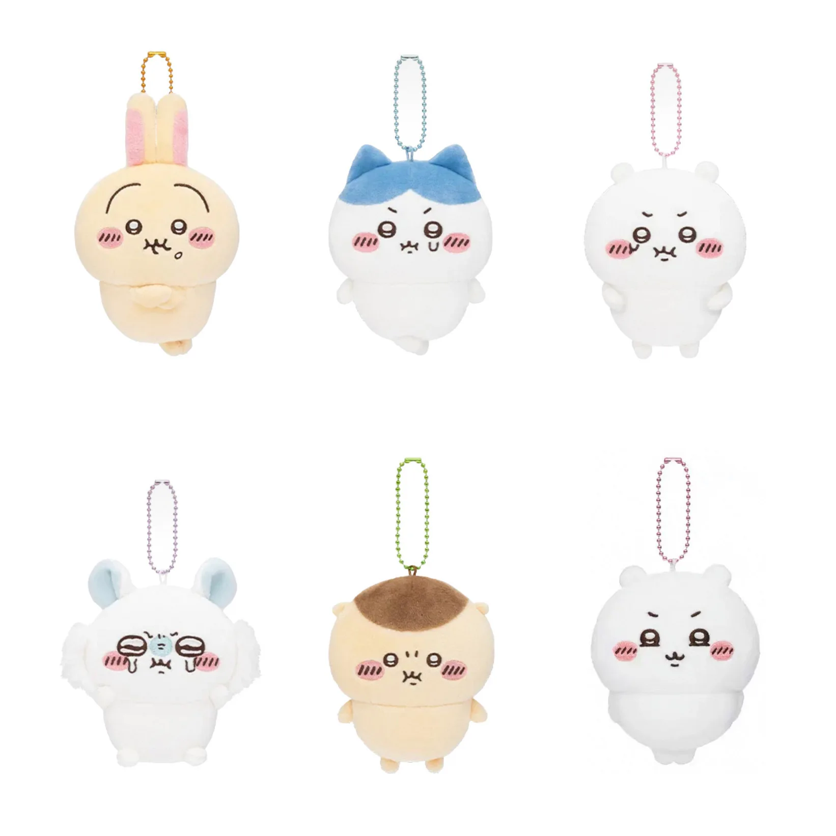 NEW 10CM Kawaii Chikawas Hachiware Usagi Angry Pun Series Plush Keychain Pendant Soft Stuffed Cartoon Plush Doll Toy Bag Pendant
NEW 10CM Kawaii Chikawas Hachiware Usagi Angry Pun Series Plush Keychain Pendant Soft Stuffed Cartoon Plush Doll Toy Bag Pendant