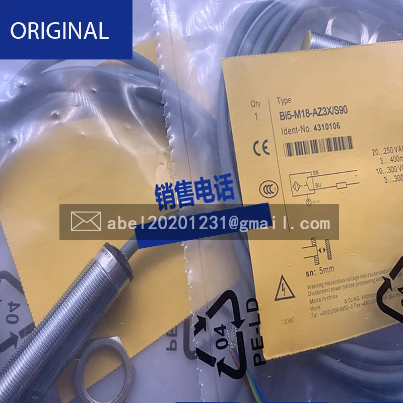 BRAND NEW ORIGINAL SENSOR Bi5-M18-AZ3X E3JK-5DM2-5L TL-N20MY1 TL-N20MY2 Bi5-M18-AN6X-H1141 Ni8-M18-AN6X
BRAND NEW ORIGINAL SENSOR Bi5-M18-AZ3X E3JK-5DM2-5L TL-N20MY1 TL-N20MY2 Bi5-M18-AN6X-H1141 Ni8-M18-AN6X