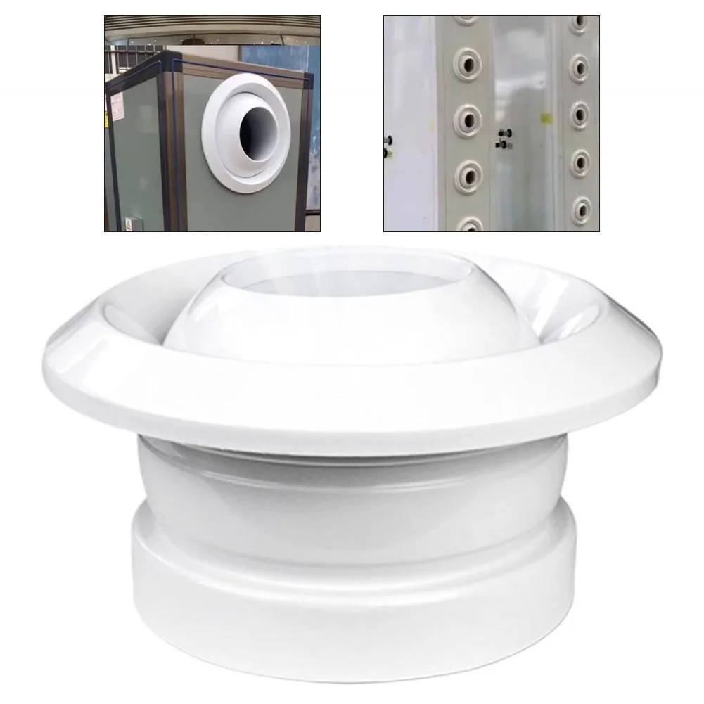 Jet Spherical Remote Vent For 360degree ABS Spherical Jet Remote Vent For Central Air-Conditioning Exhaust Tools Home Accessorie
Jet Spherical Remote Vent For 360degree ABS Spherical Jet Remote Vent For Central Air-Conditioning Exhaust Tools Home Accessorie