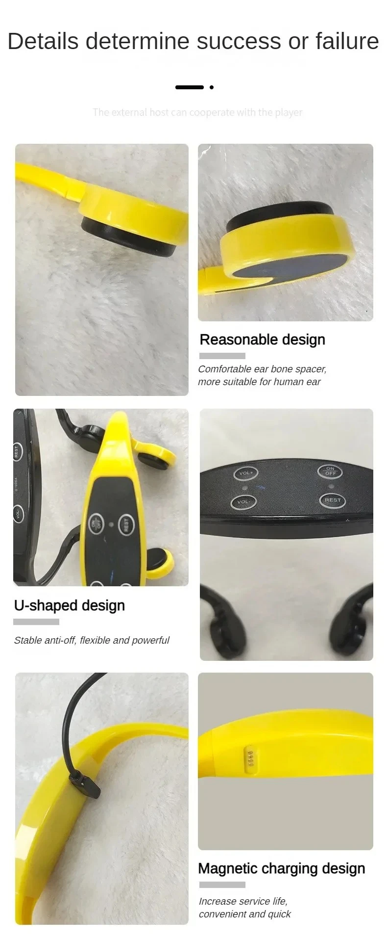 for China 2024 dorado h907 Bone Conduction Headset for Swimming
for China 2024 dorado h907 Bone Conduction Headset for Swimming