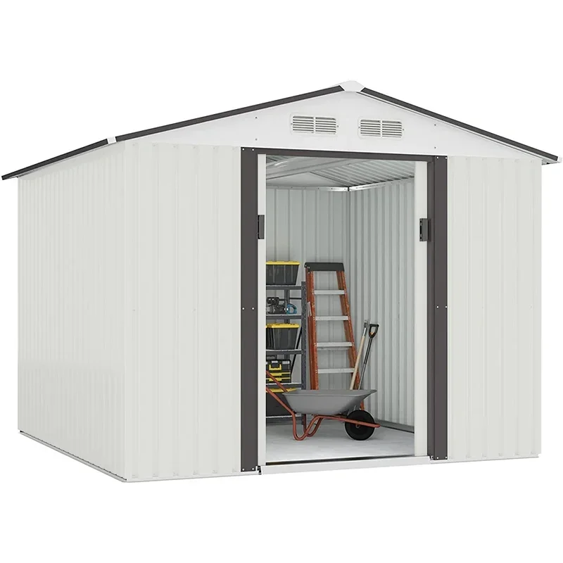 #6*4ft Garden Shed Metal Galvanised Including Sliding Doors Tool Shed Metal Tool House with Double Openning Door
#6*4ft Garden Shed Metal Galvanised Including Sliding Doors Tool Shed Metal Tool House with Double Openning Door