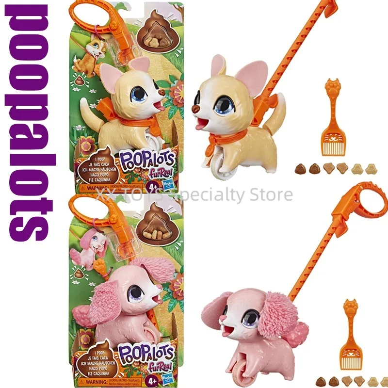Original FurReal Poopalots Lil Wags Interactive Dog Plush Toys Feed Poop Animal Figures Connectable Pack Leash Toys Gifts E8950
Original FurReal Poopalots Lil Wags Interactive Dog Plush Toys Feed Poop Animal Figures Connectable Pack Leash Toys Gifts E8950