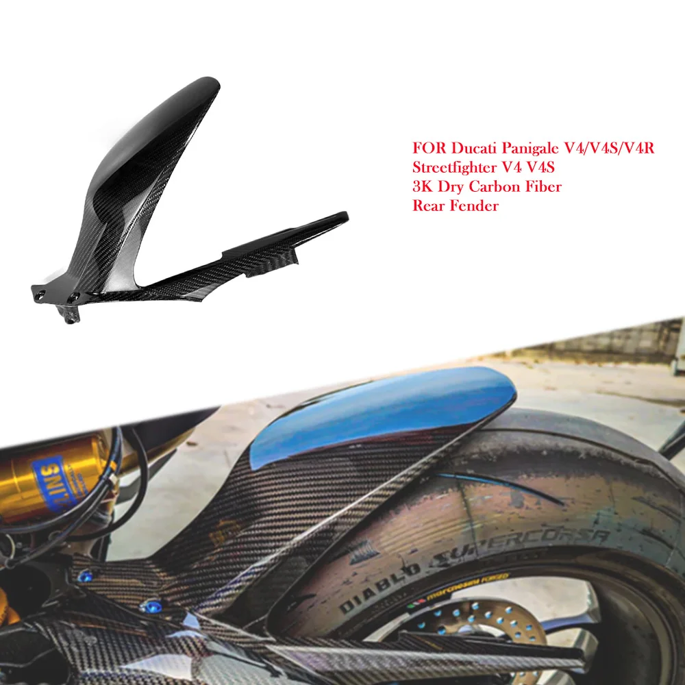 For Ducati Panigale V4 V4S V4R Streetfighter V4 V4S 2018-2023 Carbon Fiber Motorcycle Accessories Rear Fender Hugger Mudguard
For Ducati Panigale V4 V4S V4R Streetfighter V4 V4S 2018-2023 Carbon Fiber Motorcycle Accessories Rear Fender Hugger Mudguard
