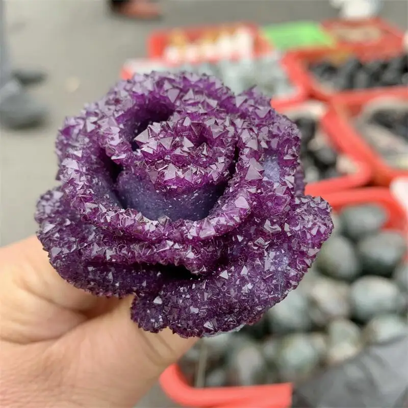 Натуральный кристалл, кварцевый цветок, резьба, исцеление, Искусственный Розовый кристалл, украшения для дома, подарки, 1 шт. 
Натуральный кристалл, кварцевый цветок, резьба, исцеление, Искусственный Розовый кристалл, украшения для дома, подарки, 1 шт.