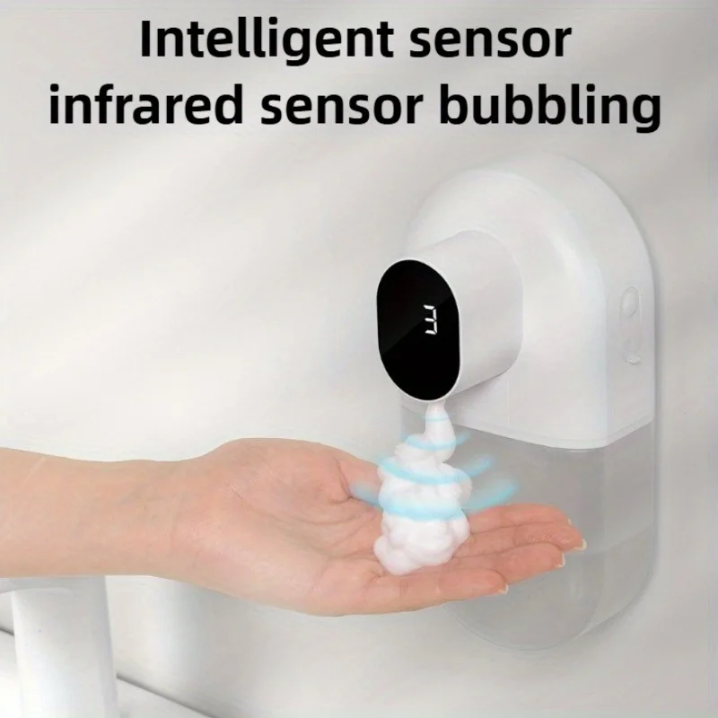 Automatic Soap Dispenser Temperature display With 3 Modes Adjustable USB Rechargeable for Bathroom Kitchen Hotel, Kitchen
Automatic Soap Dispenser Temperature display With 3 Modes Adjustable USB Rechargeable for Bathroom Kitchen Hotel, Kitchen