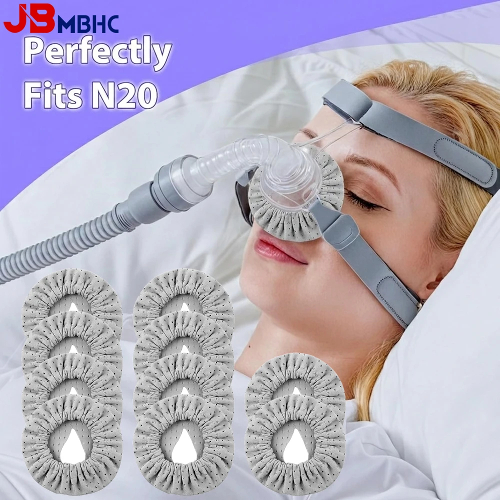 10/20Pack Nasal Mask Liners Compatible with AirFit N20 Nasal Mask Cushions, Soft Thin CPAP Mask Covers, Reducing Facial Redness
10/20Pack Nasal Mask Liners Compatible with AirFit N20 Nasal Mask Cushions, Soft Thin CPAP Mask Covers, Reducing Facial Redness