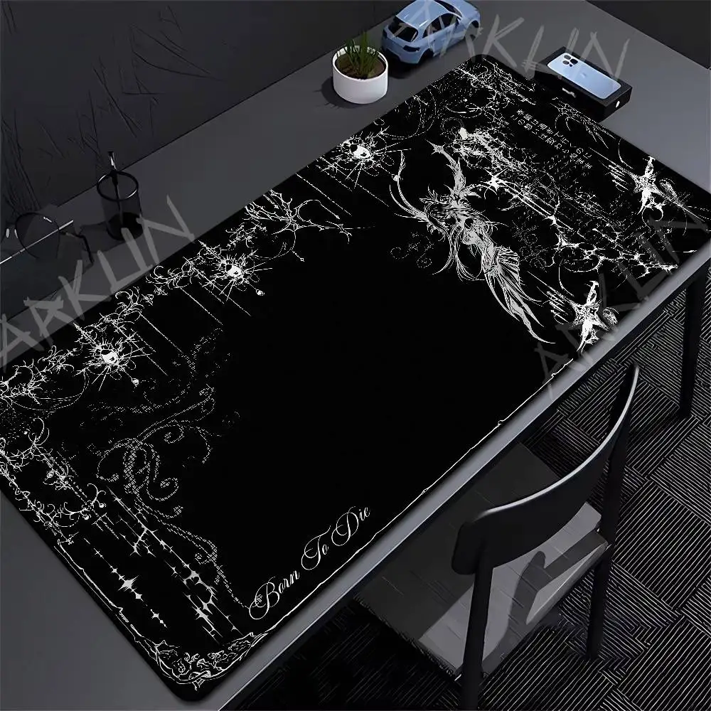 Gothic Black Lace Mouse Pad, Dark Aesthetic Ornate Pattern Desk Mat, Non-Slip Rubber Gaming Mousepad for PC Office
Gothic Black Lace Mouse Pad, Dark Aesthetic Ornate Pattern Desk Mat, Non-Slip Rubber Gaming Mousepad for PC Office