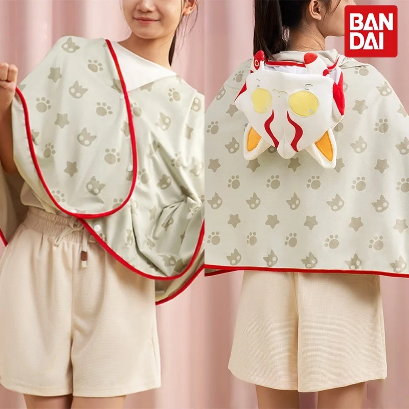 Bandai Ultraman Cute Cat Print Hooded Cloak Hero Theme Cosplay Costume Soft Wearable Nap Blanket For Adult Daily Casual Wear
Bandai Ultraman Cute Cat Print Hooded Cloak Hero Theme Cosplay Costume Soft Wearable Nap Blanket For Adult Daily Casual Wear