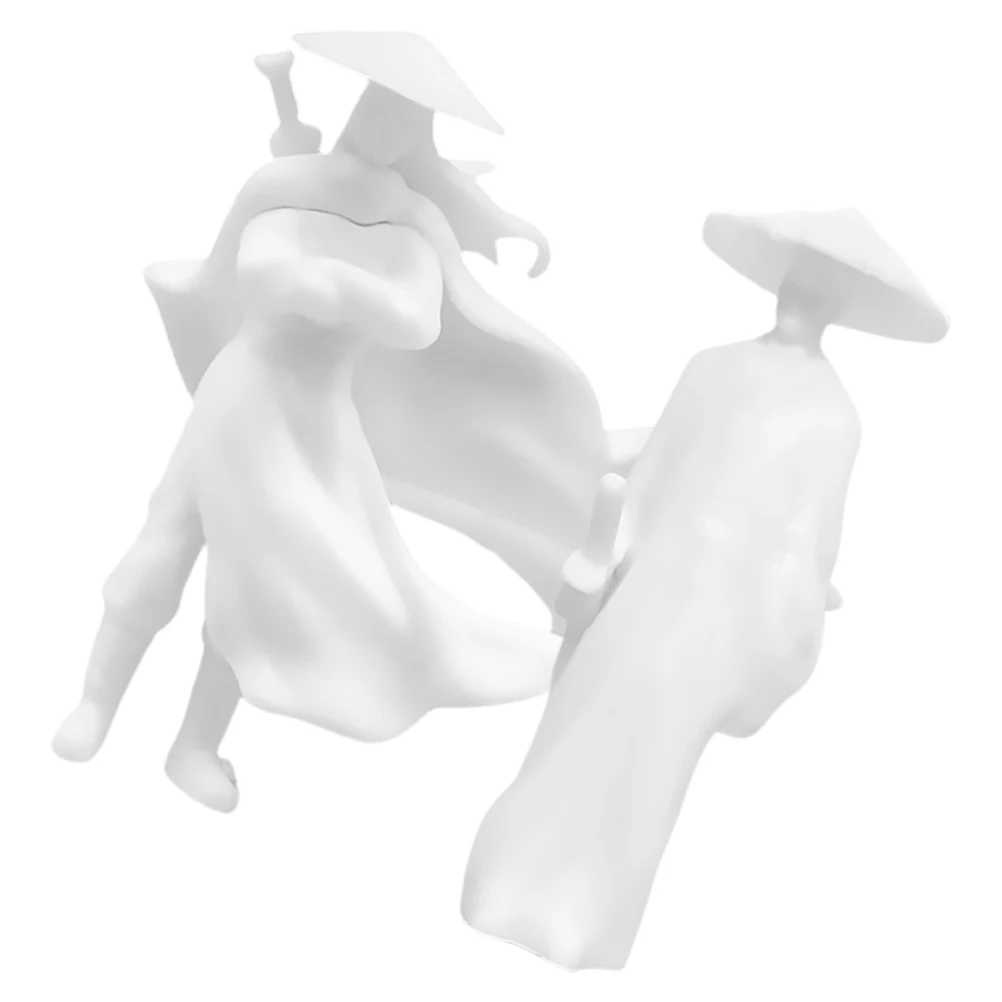 2pcs Miniature Resin Figures Small Character Models White Action Playsets for Bonsai Terrariums Landscaping Decor
2pcs Miniature Resin Figures Small Character Models White Action Playsets for Bonsai Terrariums Landscaping Decor