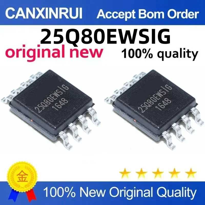 (5-100 pieces) Brand new original 25Q80EWSIG W25Q80EWSIG SOP8
(5-100 pieces) Brand new original 25Q80EWSIG W25Q80EWSIG SOP8