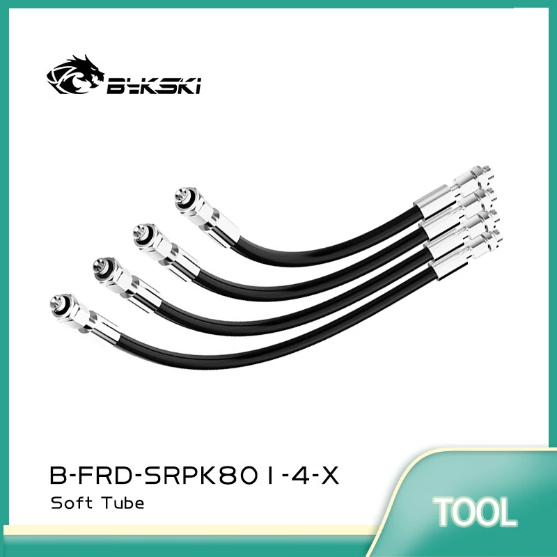 Bykski B-FRD-SRPK801-4-X Fitting+Soft Tube Rotating Union Parker 801 High Pressure Resistant PC Water Cooling for Mining Rig
Bykski B-FRD-SRPK801-4-X Fitting+Soft Tube Rotating Union Parker 801 High Pressure Resistant PC Water Cooling for Mining Rig