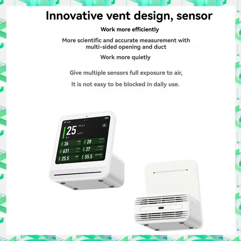 3C Electron Air Monitor 2 Smart Home Touch Screen Control Temperature Humidity Sensor CO 2 PM2.5 Detector For Mihome App,Air Mon
3C Electron Air Monitor 2 Smart Home Touch Screen Control Temperature Humidity Sensor CO 2 PM2.5 Detector For Mihome App,Air Mon