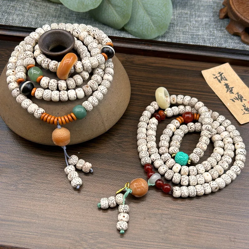 WW original ecological Shunbai Star Moon Bodhi bracelet 108 first month high-density Bodhi seeds Wenwan Buddha beads rosary
WW original ecological Shunbai Star Moon Bodhi bracelet 108 first month high-density Bodhi seeds Wenwan Buddha beads rosary