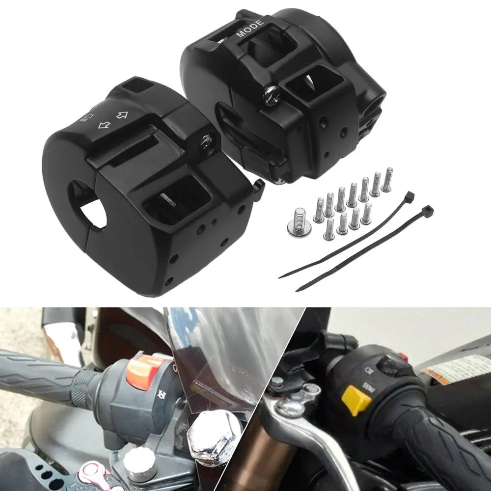 2Pcs Aluminum Switch Housing Fits For Suzuki GSX-R 600 750 1000 GSX 1300R Hayabusa 2007-2012 Motorcycle Handlebar Control Cover
2Pcs Aluminum Switch Housing Fits For Suzuki GSX-R 600 750 1000 GSX 1300R Hayabusa 2007-2012 Motorcycle Handlebar Control Cover