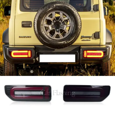 Car LED Tail Lamp For Suzuki JIMNY 2019 2020 2021 2022 2023 2024 Taillight Rear Lamp Parking Brake light Flow Turn Signal