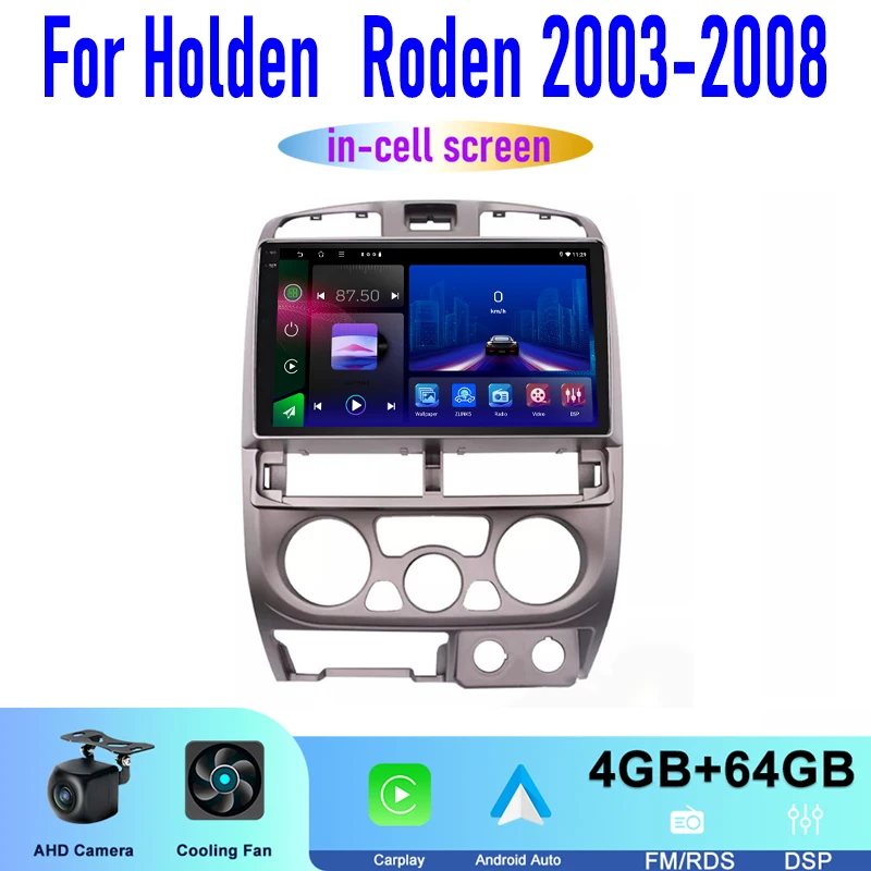 Car Stereo Radio 9'' For Holden Rodeo 2003-2008 Wireless Apple Carplay Android 13 Auto Map Steering GPS WIFI Reversing Image 64G
Car Stereo Radio 9'' For Holden Rodeo 2003-2008 Wireless Apple Carplay Android 13 Auto Map Steering GPS WIFI Reversing Image 64G
