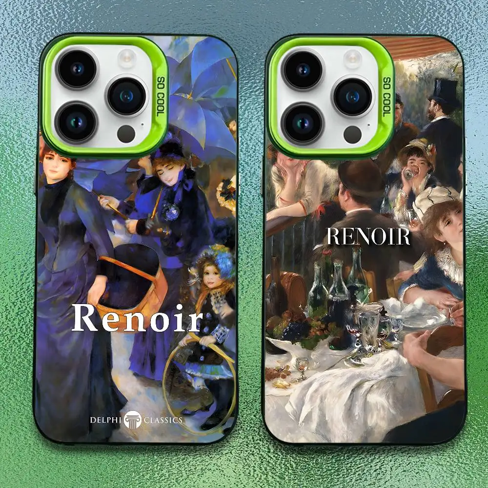 Auguste Renoir ART Phone Case For iPhone 16,15,14,13,12,11,Pro,Max,Plus,Mini,SE Anti Fall Green Matte Hard Bumper
Auguste Renoir ART Phone Case For iPhone 16,15,14,13,12,11,Pro,Max,Plus,Mini,SE Anti Fall Green Matte Hard Bumper