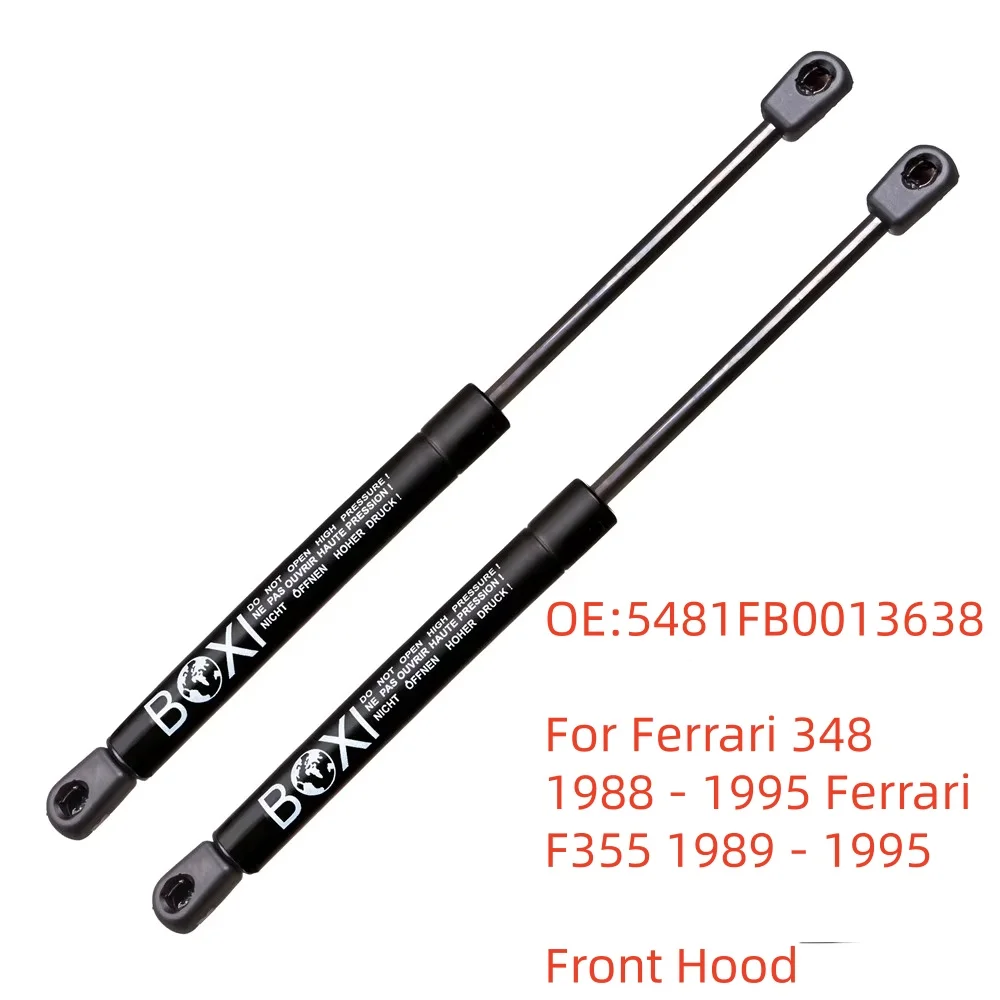 2Pcs Front Hood Lift Supports Shocks SG437007 6366 62175300 5481FB0013638 For Ferrari 348 1988 - 1995 Ferrari F355 1989 - 1995
2Pcs Front Hood Lift Supports Shocks SG437007 6366 62175300 5481FB0013638 For Ferrari 348 1988 - 1995 Ferrari F355 1989 - 1995