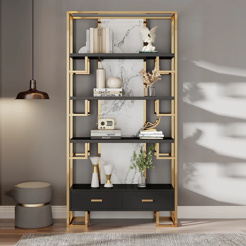 Bookshelf Metal Shelf High-grade Bogu Shelf Whole Wall Bookcase Integrated Floor Display Shelf
Bookshelf Metal Shelf High-grade Bogu Shelf Whole Wall Bookcase Integrated Floor Display Shelf