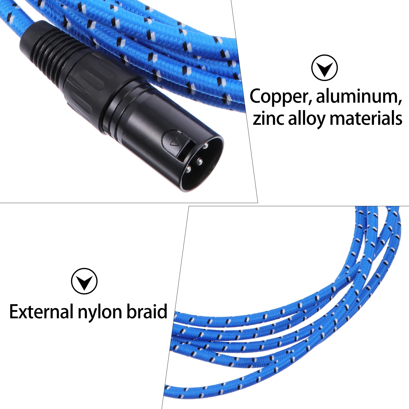 3M Audio Copper Clad Aluminum XLR Male to Female Microphone Audio Cable Microphone Sound Console Speaker System Connection
3M Audio Copper Clad Aluminum XLR Male to Female Microphone Audio Cable Microphone Sound Console Speaker System Connection