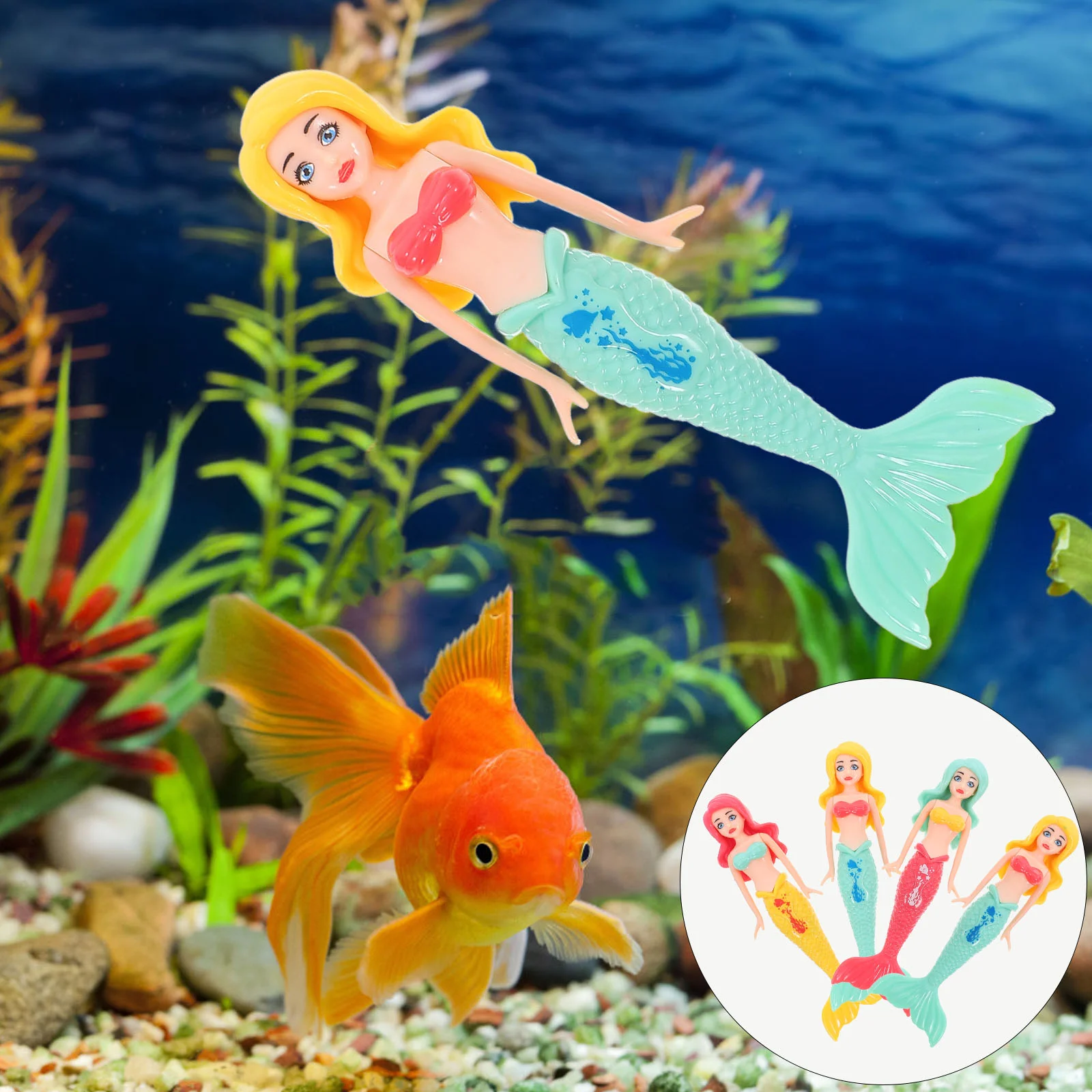 4 Pcs Dive Toys Diving Kids Swimming Pool for Toddlers Sinking Mermaid Plastic Child
4 Pcs Dive Toys Diving Kids Swimming Pool for Toddlers Sinking Mermaid Plastic Child