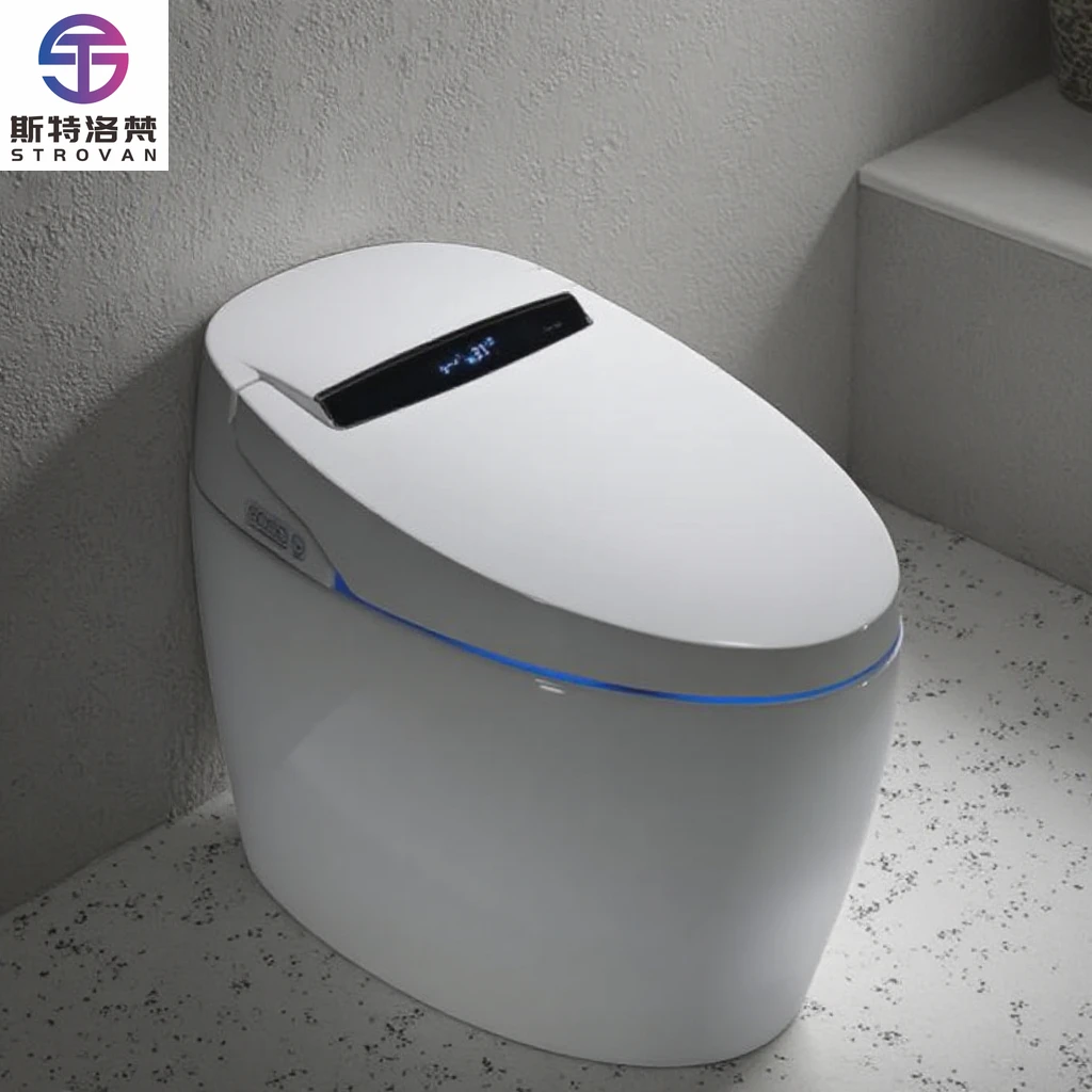 HKZX Automatic Ceramic Self Cleaning Bathroom Intelligent Toilet Sanitary Ware Commodes WC Smart Bidet Toilet
HKZX Automatic Ceramic Self Cleaning Bathroom Intelligent Toilet Sanitary Ware Commodes WC Smart Bidet Toilet