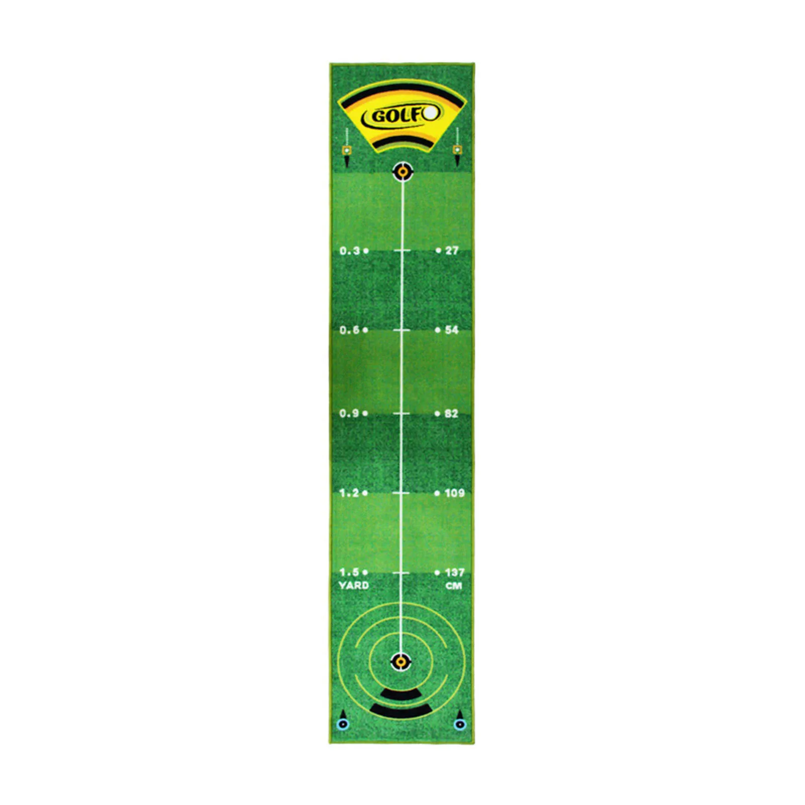50cmx240cm Golf Putting Practice Anti-Slip Mat Training Aid Tool for Indoor Office Home Green
50cmx240cm Golf Putting Practice Anti-Slip Mat Training Aid Tool for Indoor Office Home Green
