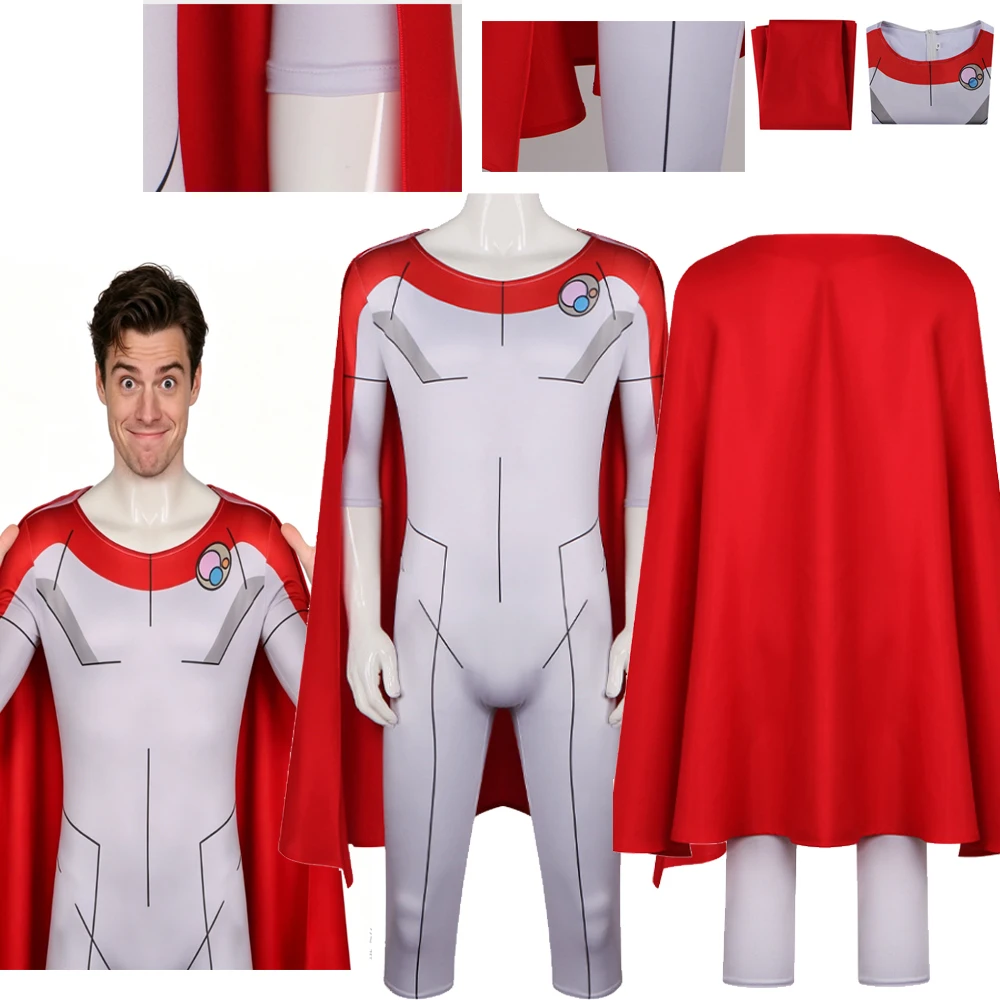 Disfraz Omni-Man Cosplay Costume Red Cloak Jumpsuit Clothe Disguise Adult Men Uniform Outfit Halloween Carnival Costume 2026
Disfraz Omni-Man Cosplay Costume Red Cloak Jumpsuit Clothe Disguise Adult Men Uniform Outfit Halloween Carnival Costume 2026