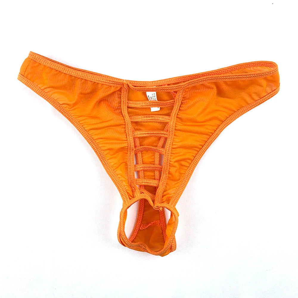 1pc Lingerie Men's Low Waist Briefs Underwear Hollow Out Open Pouch Thongs T-Back G-Strings Sexy Man Panties
1pc Lingerie Men's Low Waist Briefs Underwear Hollow Out Open Pouch Thongs T-Back G-Strings Sexy Man Panties