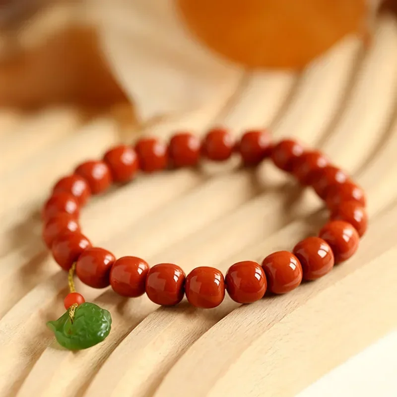 free shipping Full color full meat south red agate bracelet 8mm old bead ring with jasper annual more simple pendant women girl
free shipping Full color full meat south red agate bracelet 8mm old bead ring with jasper annual more simple pendant women girl