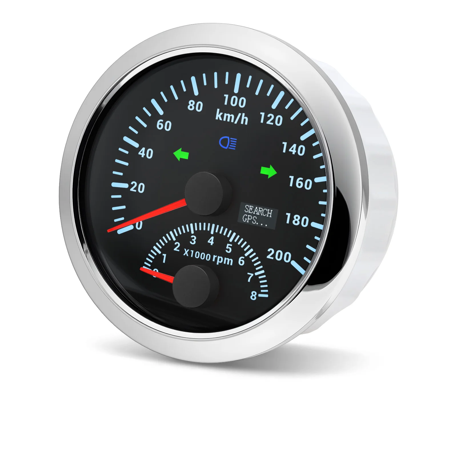 ZMFJH 120KMH,160KMH,200KMH 85MM GPS Speedometer+Tachometer 7 Color LED 8000RPM Antenna Left Right Turn Light High Beam Auto Car
ZMFJH 120KMH,160KMH,200KMH 85MM GPS Speedometer+Tachometer 7 Color LED 8000RPM Antenna Left Right Turn Light High Beam Auto Car