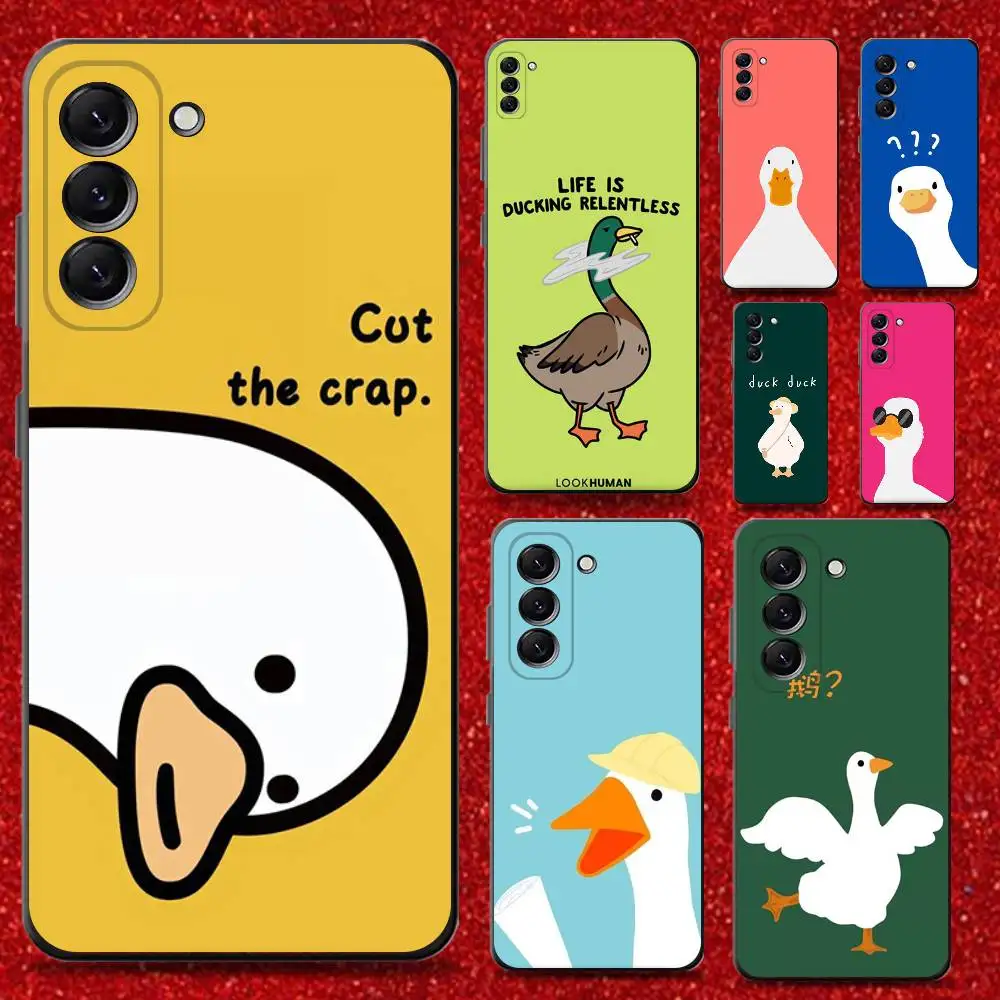 Cartoon Doubt D-duck Phone Case For Samsung Galaxy A13,A21s,A22,A31,A32,A52,A53,A71,A80,Soft Black Shell
Cartoon Doubt D-duck Phone Case For Samsung Galaxy A13,A21s,A22,A31,A32,A52,A53,A71,A80,Soft Black Shell
