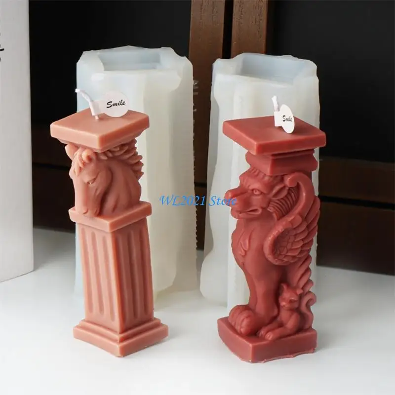 G5GC Flexible Column Scented Mold Unique Column Shaped Crafting Mold Silicone Mold for Artistic Crafters
G5GC Flexible Column Scented Mold Unique Column Shaped Crafting Mold Silicone Mold for Artistic Crafters