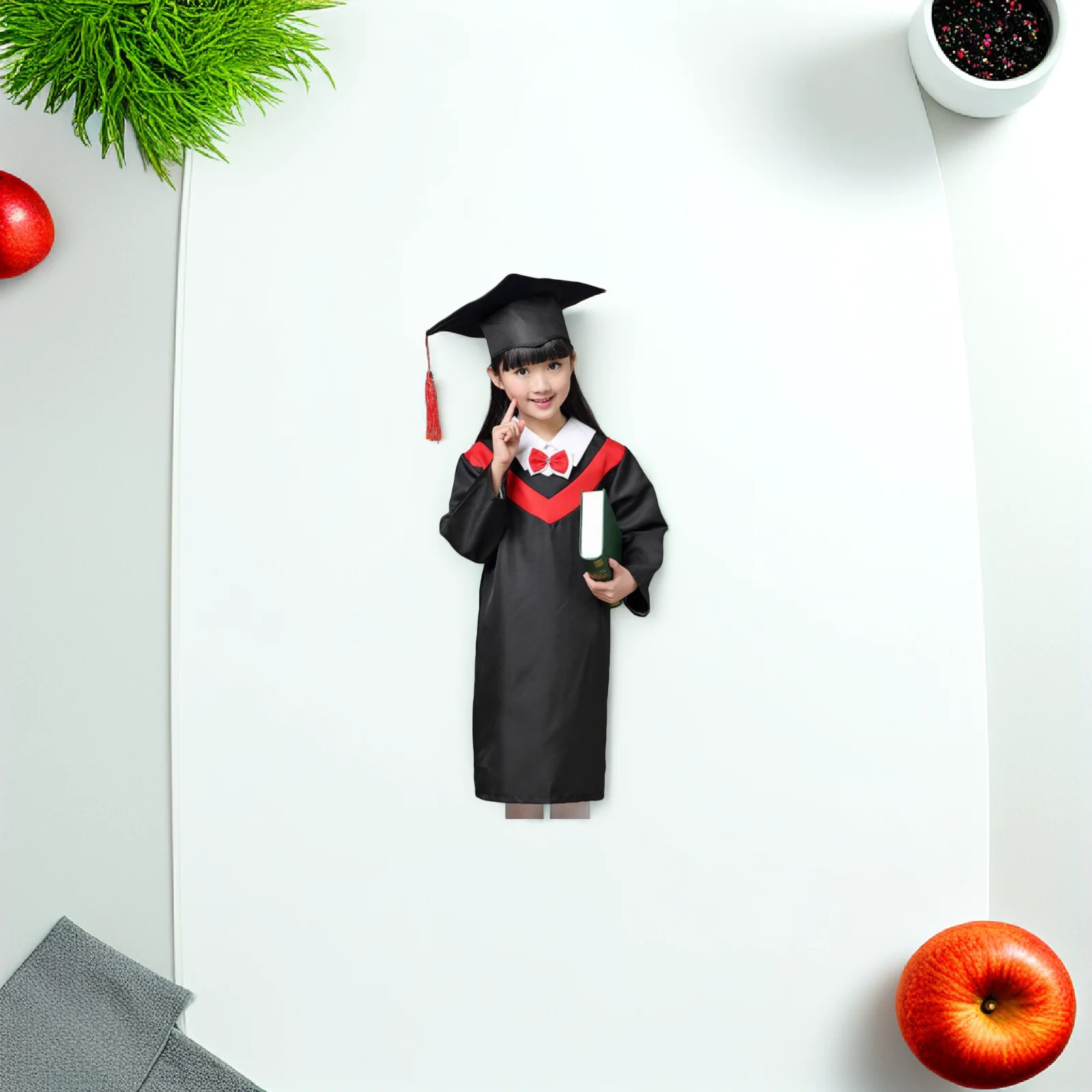 Children Graduation Gown Cap Kids Bachelor Dresses Smooth Comfort Easy Reusable School Uniforms Cosplay Costumes Baby
Children Graduation Gown Cap Kids Bachelor Dresses Smooth Comfort Easy Reusable School Uniforms Cosplay Costumes Baby