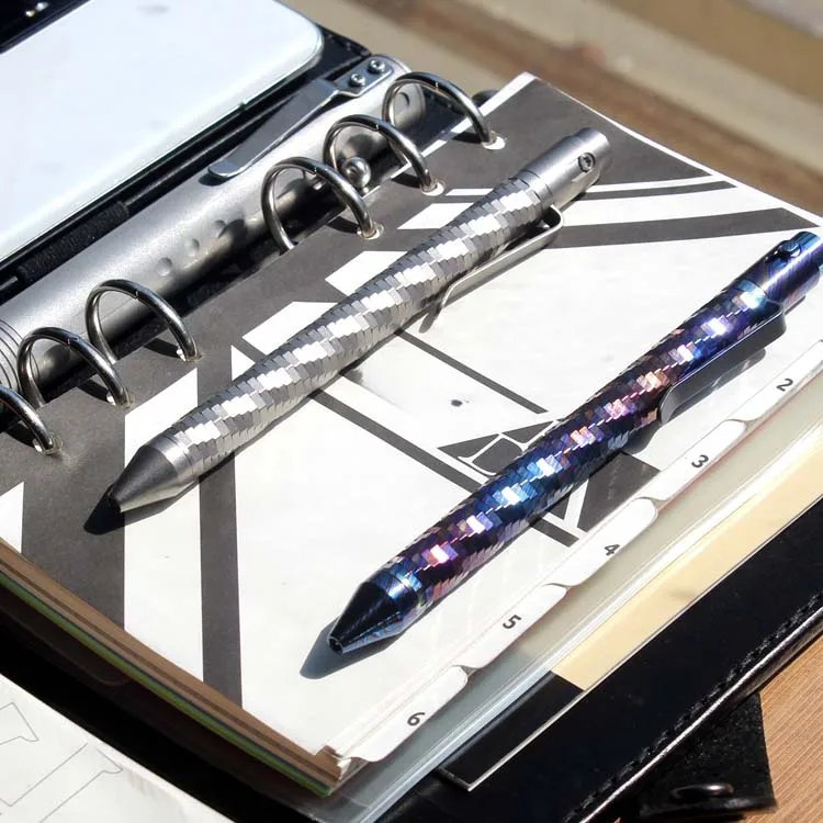 1PC EDC Pocket Tool Mosaic Titanium Alloy Signing Pen Brass Engraved Mechanical Pen G2 Ballpoint Pen
1PC EDC Pocket Tool Mosaic Titanium Alloy Signing Pen Brass Engraved Mechanical Pen G2 Ballpoint Pen