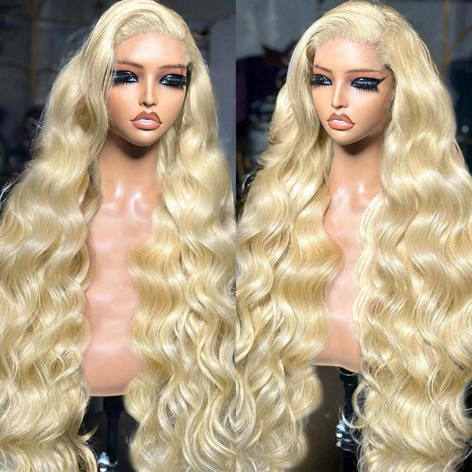 613 Blonde Body Wave 30 40 Inch 13x6 Lace Frontal Wig Brazilian Remy Colored For Women Choice 13x6 Lace Front Human Hair Wigs
613 Blonde Body Wave 30 40 Inch 13x6 Lace Frontal Wig Brazilian Remy Colored For Women Choice 13x6 Lace Front Human Hair Wigs