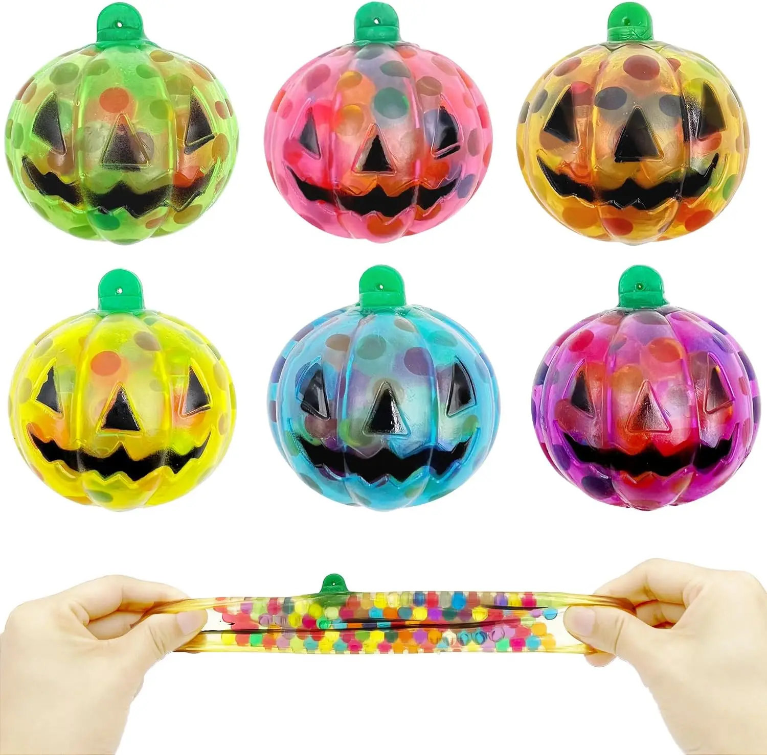 6 Pcs Pumpkin Stress Ball Toys,Halloween Squishy Squeeze Ball Fidget Toys,Halloween Trick Goodie Bag Fillers, Party Favors Gifts
6 Pcs Pumpkin Stress Ball Toys,Halloween Squishy Squeeze Ball Fidget Toys,Halloween Trick Goodie Bag Fillers, Party Favors Gifts