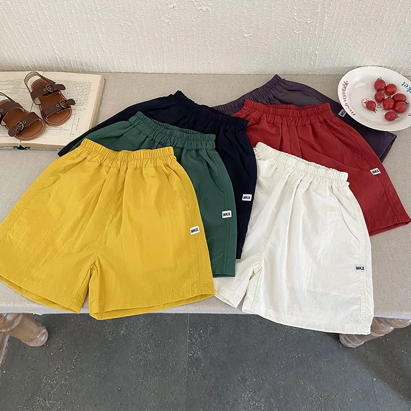 Mikexi children's clothing children's quick-drying shorts 2025 summer new boys' summer five-point pants
Mikexi children's clothing children's quick-drying shorts 2025 summer new boys' summer five-point pants