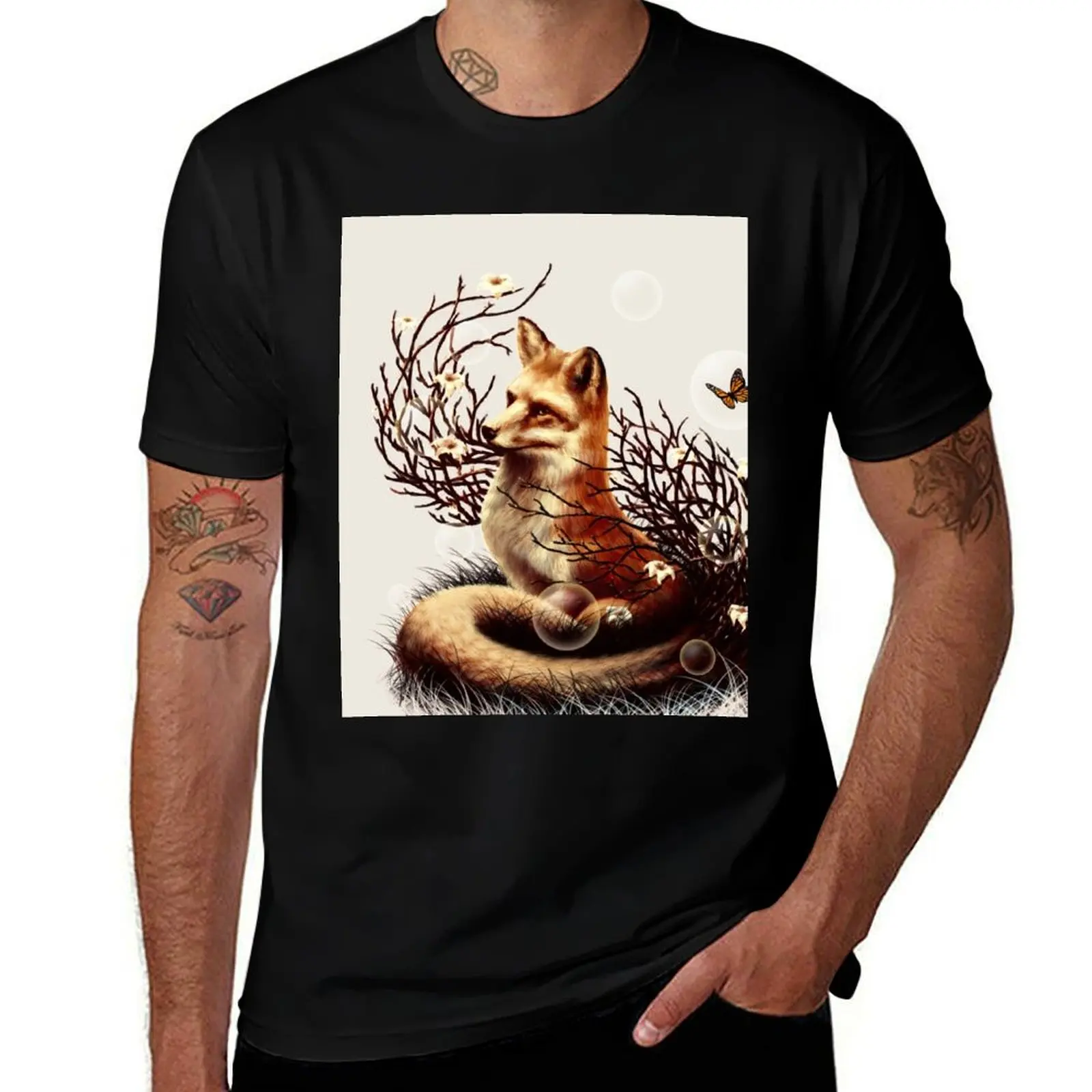 The Fox Tale T-Shirt vintage clothes cotton man t-shirts luxury designer mens graphic t-shirts funny
The Fox Tale T-Shirt vintage clothes cotton man t-shirts luxury designer mens graphic t-shirts funny
