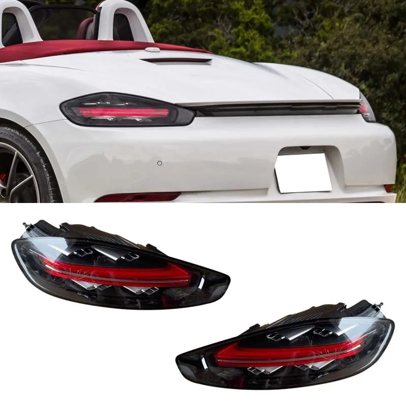 Задние фонари в сборе для Porsche 718 2016 2017 2018 2019 2020 2021 2022, фары заднего хода, стоп-сигналы, поворотные мигающие фары дальнего света
Задние фонари в сборе для Porsche 718 2016 2017 2018 2019 2020 2021 2022, фары заднего хода, стоп-сигналы, поворотные мигающие фары дальнего света