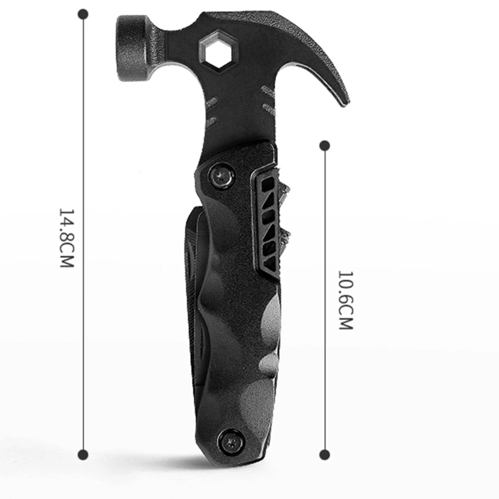 Multifunctional Pliers Multitool Claw Hammer Stainless Steel Tool With Nylon Sheath For Outdoor Survival Camping Hunting Hiking
Multifunctional Pliers Multitool Claw Hammer Stainless Steel Tool With Nylon Sheath For Outdoor Survival Camping Hunting Hiking