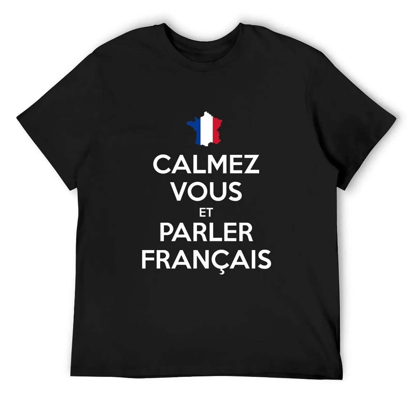 Calmez Vous et Parler Franais (dark) T-Shirt anime shirt graphic shirts funny costumes animal prinfor boys men t shirt
Calmez Vous et Parler Franais (dark) T-Shirt anime shirt graphic shirts funny costumes animal prinfor boys men t shirt