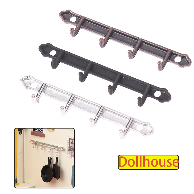 1/12 Dollhouse Metal Clothes Racks Wall Hook Dollhouse Miniature Furniture Dolls House Accessories Pretend Play Toys
1/12 Dollhouse Metal Clothes Racks Wall Hook Dollhouse Miniature Furniture Dolls House Accessories Pretend Play Toys