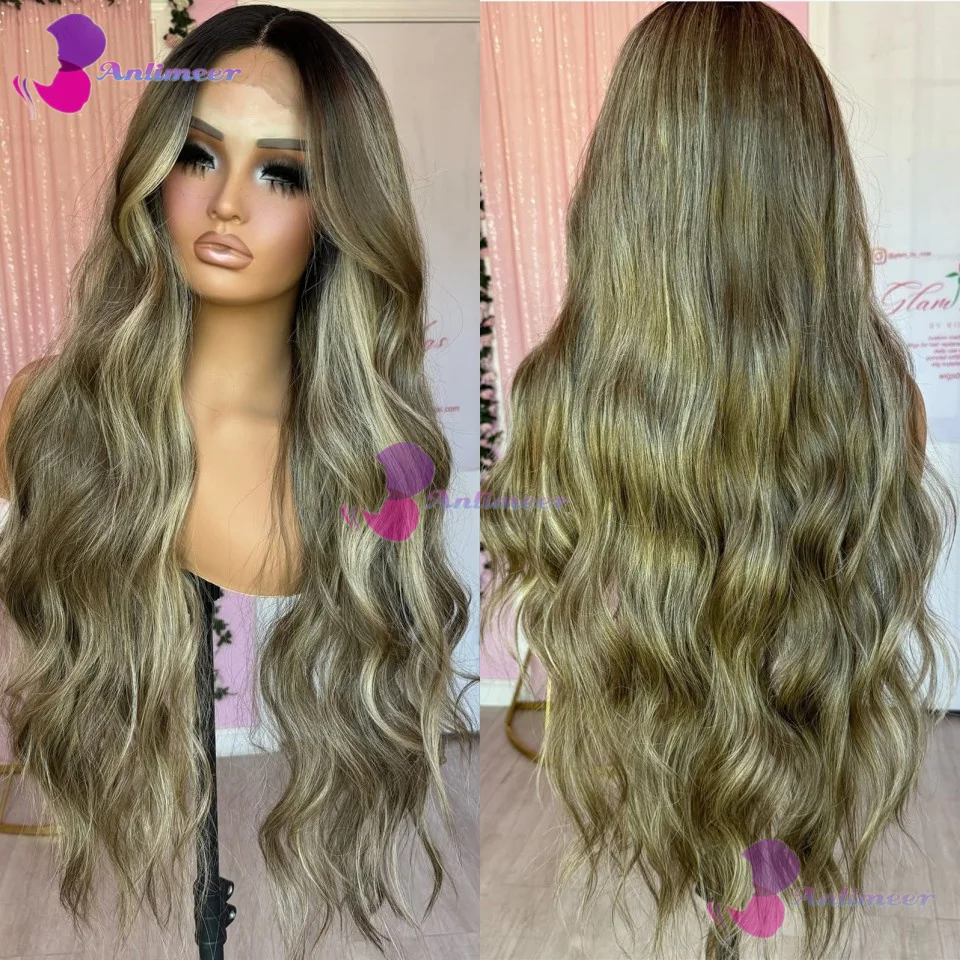 #4/27 Highlight Body Wave Glueless 13x4 Silk Top Lace Front Wigs Brown Blonde Brazilian Pre Plucked 360/Full Lace Human Hair Wig
#4/27 Highlight Body Wave Glueless 13x4 Silk Top Lace Front Wigs Brown Blonde Brazilian Pre Plucked 360/Full Lace Human Hair Wig
